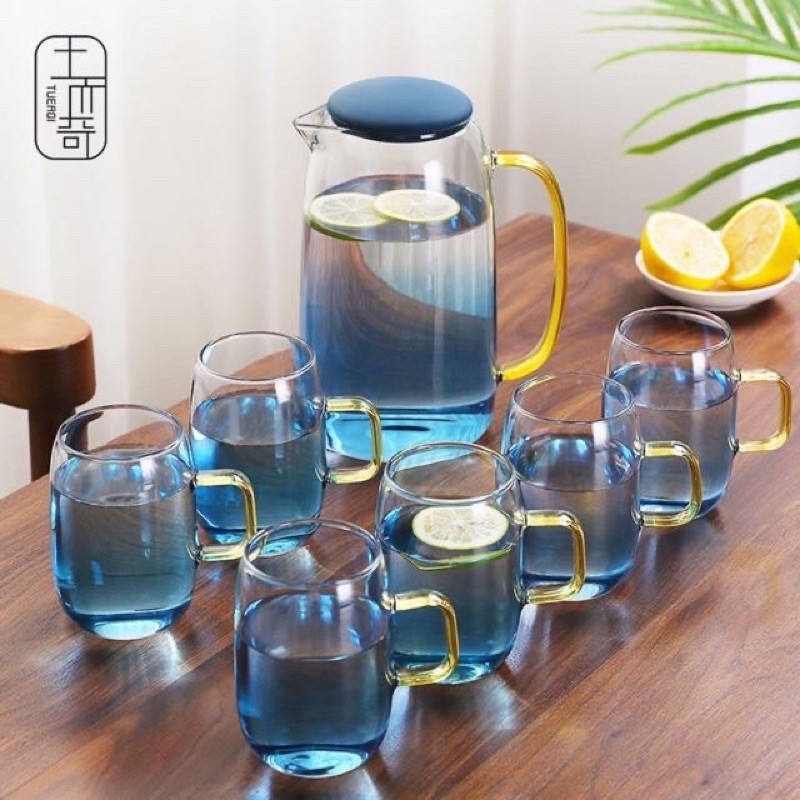 Bộ bình 6 cốc Ocean đổi màu