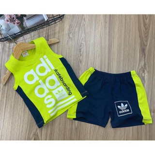 BỘ NGẮN THUN COTTON BÉ TRAI [9-21 ký]