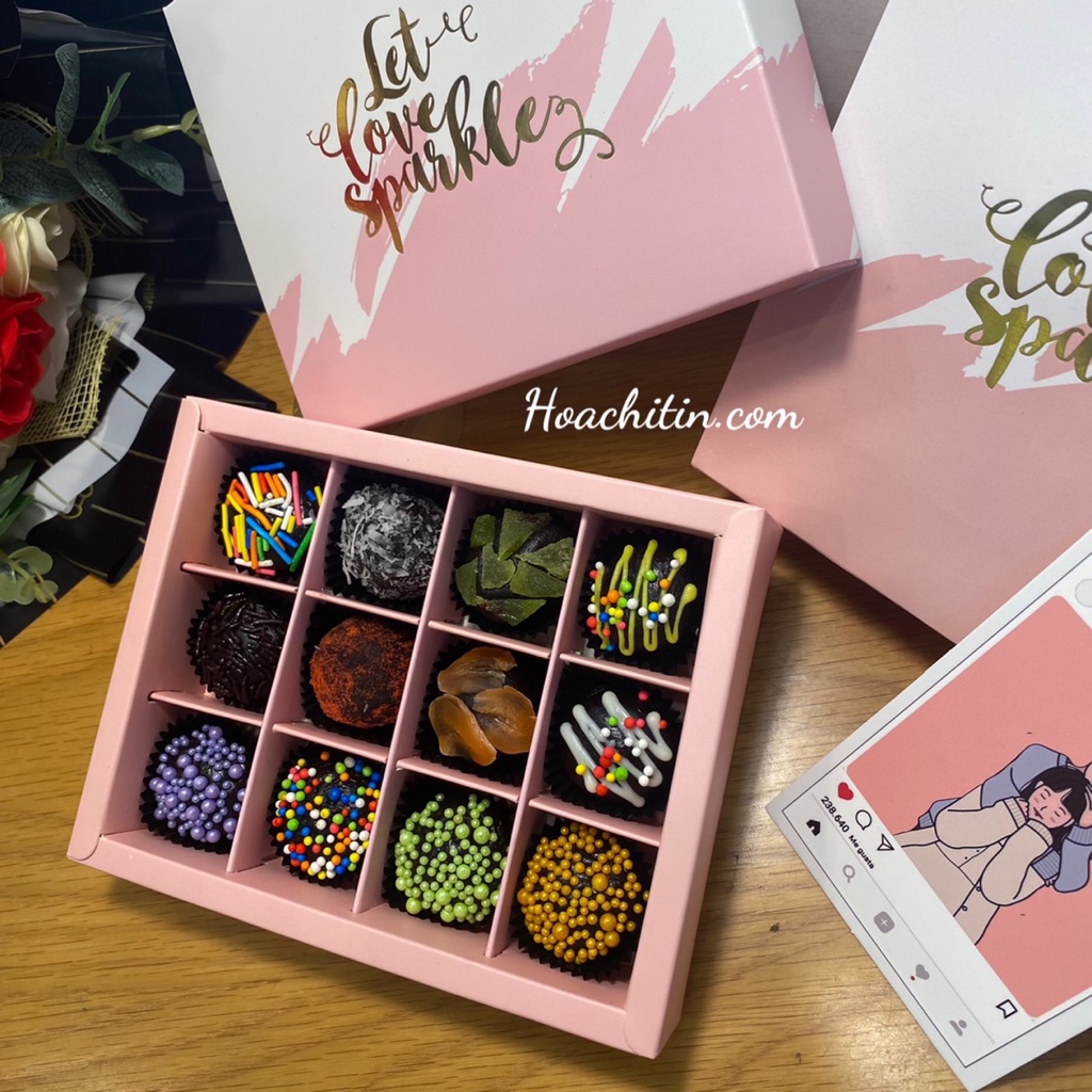 Chocolate Valentine Socola Truffle ngon dẻo mềm mix nhiều vị