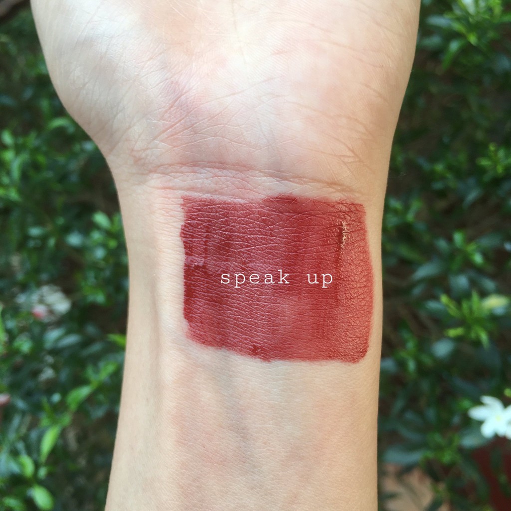 Son kem 3ce vỏ xanh / speak up màu đỏ đất phiên bản mới | BigBuy360 - bigbuy360.vn