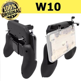 Tay cầm game W10 Có Nút Bắn Cho Điện Thoại chơi Pubg, Ros, Free Fire Controller
