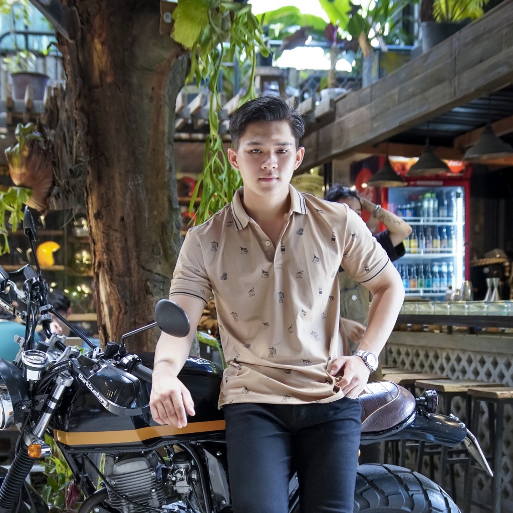 Áo Polo, áo thun nam cao cấp cổ bẻ phối UP SIZE XXXL 95kg  form ôm dáng chuẩn đẹp chất thun lạnh cotton thoáng mát