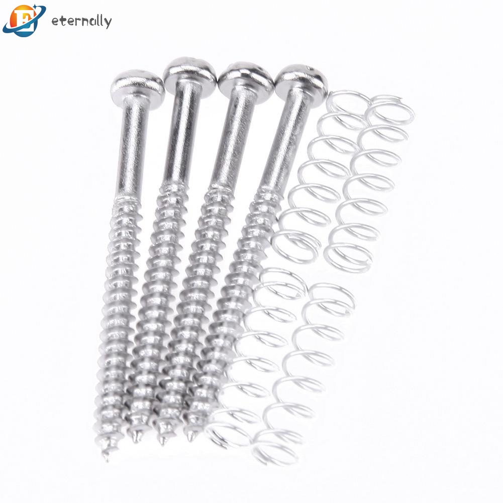 Set 2 pickup 4 dây màu đen thay thế cho đàn guitar bass