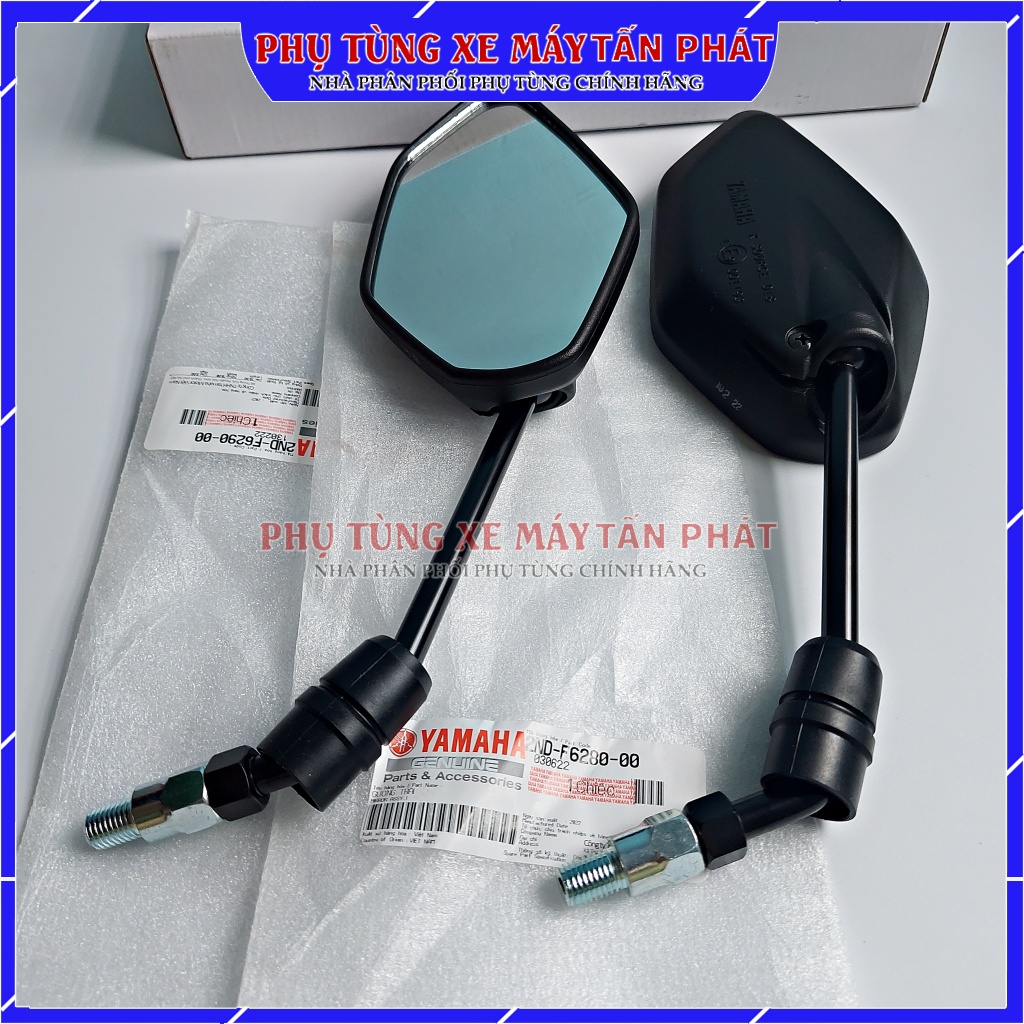 Gương Chiếu Hậu Xe Máy Zin Exciter 150-155 Gắn Chung Ex sirius jupiter NVX MT-15 Freego TFX Zin Chính Hãng Yamaha