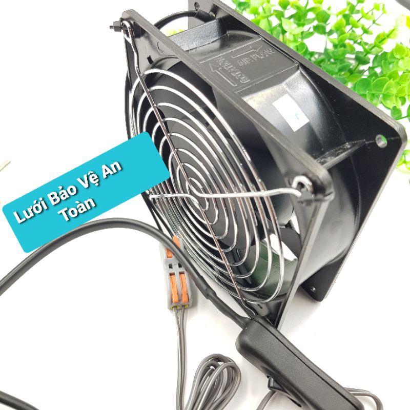 Quạt Tản Nhiệt Quạt Hút Mùi AC220V 12x12CM 3000RPM Tiện Dụng❤️Quạt Hút Mùi Tiện Dụng