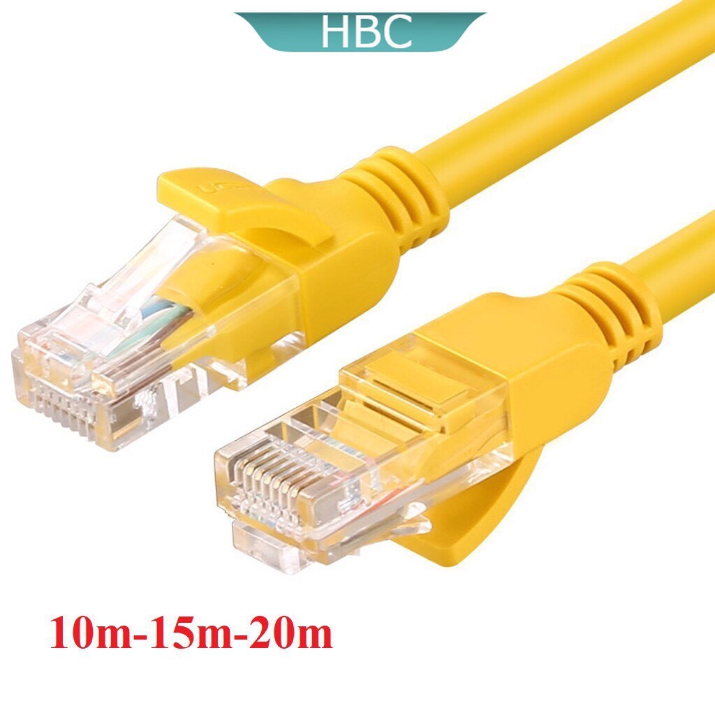 Dây Mạng Bấm Sẵn 2 Đầu Dài 10M 15M 20M - Dây Mạng Internet - Dây Cap Mạng Lan