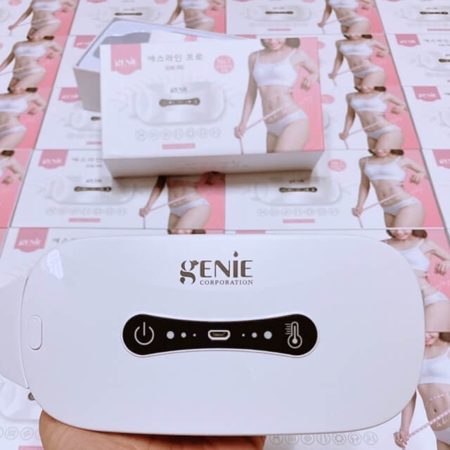 Đai Massage Tan Mỡ Bụng Genie Sline Pro