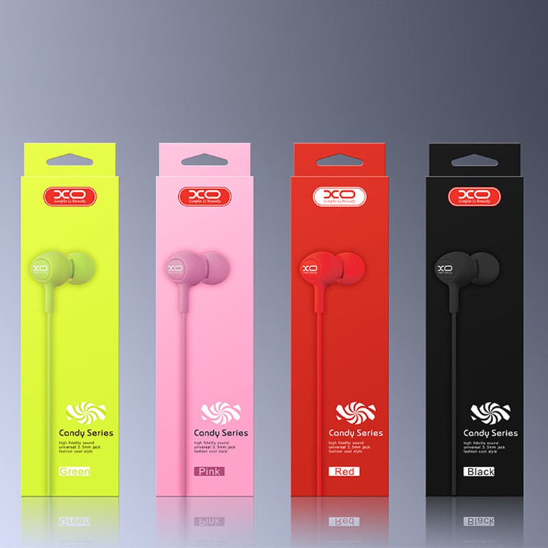 S6 Candy Earphone In-ear Cute Students Wired Stereo Music Fidelity Heavy Bass Soft YUE