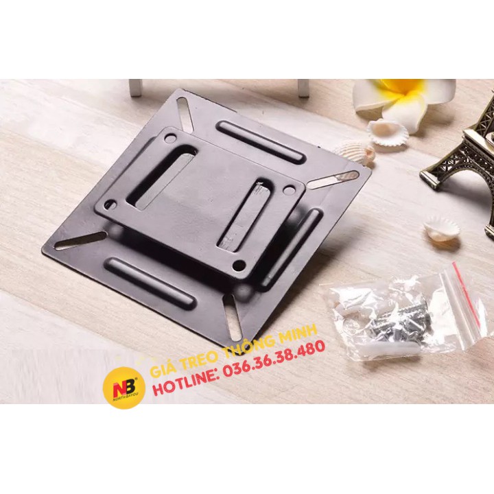 Giá Treo Màn Hình 14 - 17 - 19 - 23 - 24 - 27 Inch Giá Treo Tivi Sát Tường 1 Cm - Model: N2