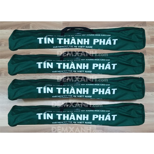 Võng xếp Tín Thành Phát khung Inox Crom