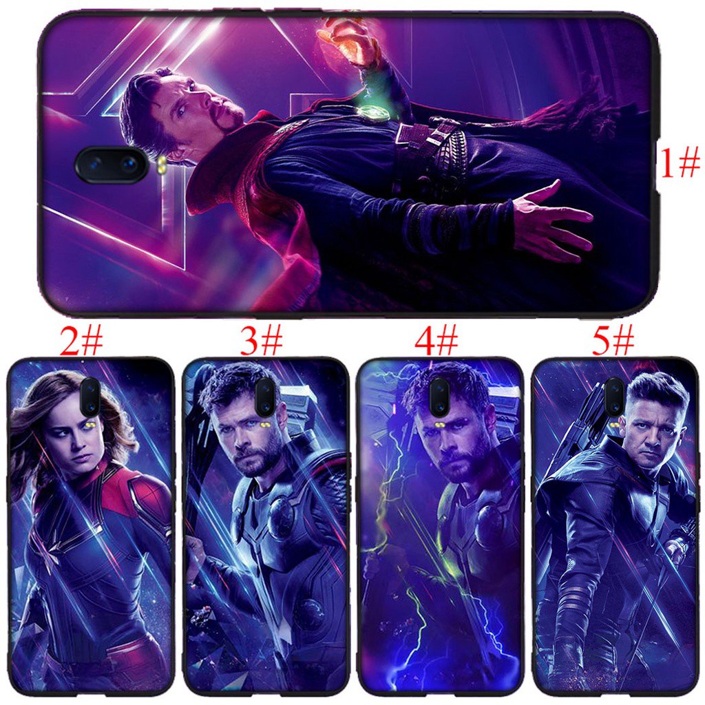 Ốp Điện Thoại Silicon Mềm Hình Marvel Avengers Cu52 Cho Oppo A3S A5S A7 2018 A37 Neo 9 A39 A57 A59 F1S A77 F3 A83 A1 F5 A73 F7 F9 Pro A7X