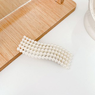 Kẹp tóc đính hạt phong cách Hàn Quốc