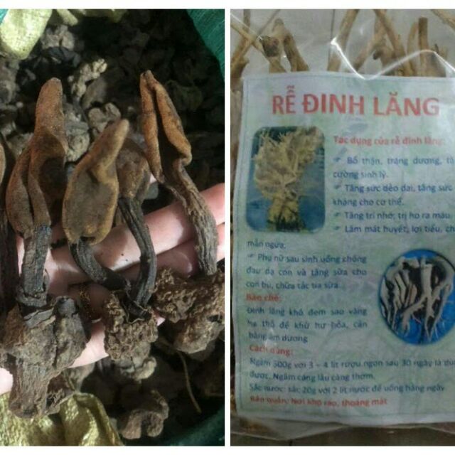 Combo 5kg(1ba kich, 1 đinh lăng khô, 1 ngọc cẩu khô, 2 sâm cau đen)