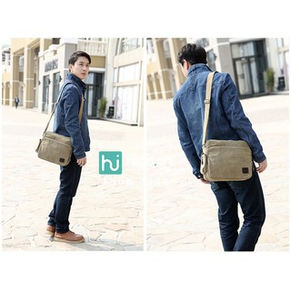 Túi Vải Đeo Chéo Nam V001 Thời Trang Cá Tính | BigBuy360 - bigbuy360.vn