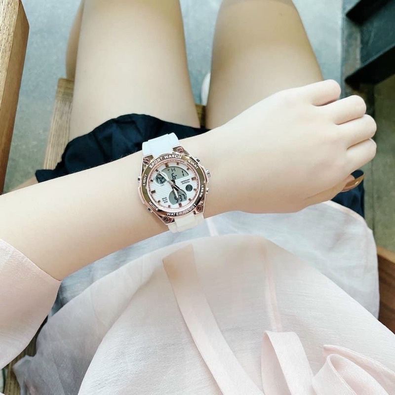 Đồng Hồ nữ Samda by Kimio chống nước , máy nhật, mặt kính chống xước ,bảo hành pin 12 tháng