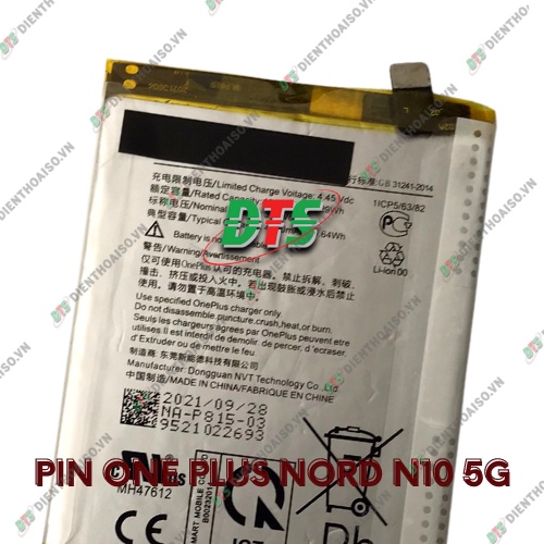 Pin thay cho oneplus nord n10 5g ( Pin Oneplus Nord N10 5g )