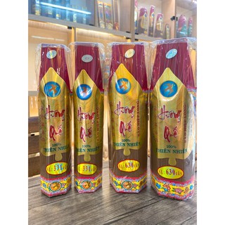 Nhang Hương Quế Nhãn Vàng [ Nhuyễn cây - Ít khói ]
