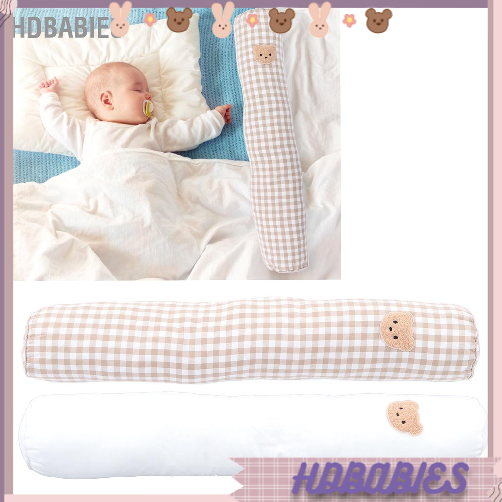 HDbabies Đa chức năng Baby Bolster Bông mềm mại thoáng khí Mô hình gấu dễ thương cho trẻ sơ sinh Bên gối Quà tặng