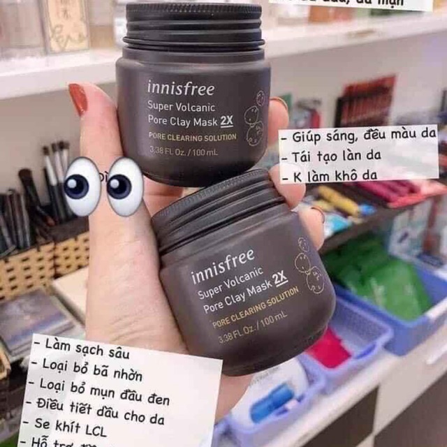 Mặt nạ đất sét innisfree