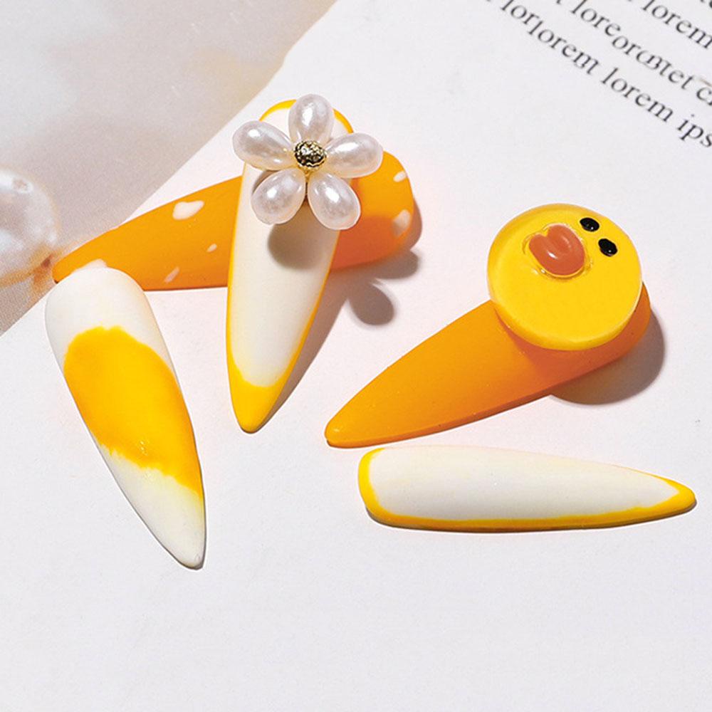 OCEANMAP Phụ Kiện Trang Trí Móng Tay Nghệ Thuật Hình Hoa Tuyết / Động Vật Hoạt Hình Xoay Đ