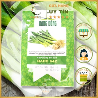 Hạt Giống Tỏi Tây (Hành Baro) RADO 642 gói 1gr Thơm Ngon