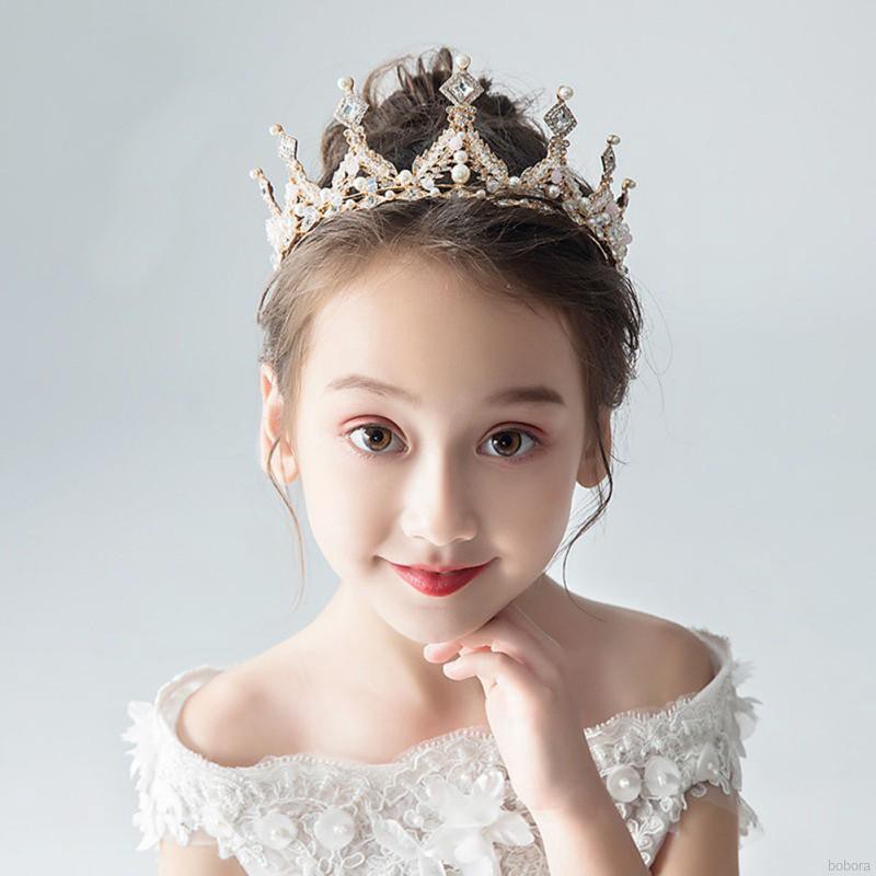 Vương miện công chúa dễ thương dành cho bé gái