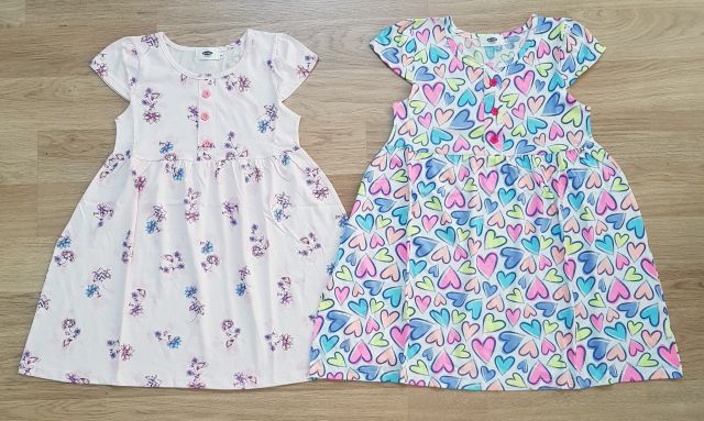 Đầm Old Navy đính nút size đại 25-40kg