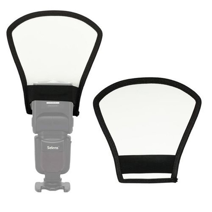 Tản sáng đèn Flash 2 mặt bạc và trắng đục