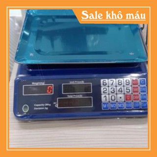 Cân điện tử tiếng việt 40kg mới nhất cân điện tử tính tiền 30kg - cân hoa quả, thực phẩm
