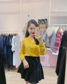 Sơ mi voan lụa