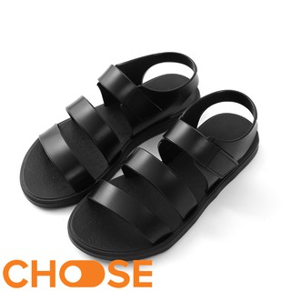 Giày Nữ Choose Đi Mưa Sandal 3 Quai Nhựa Chống Thấm Nước Cho Các Bạn Trẻ