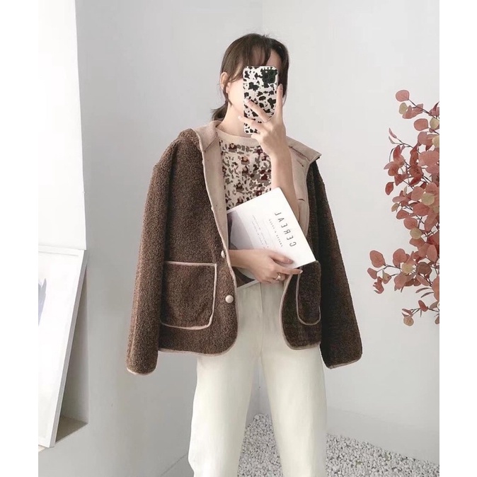 ÁO LÔNG CỪU MŨ