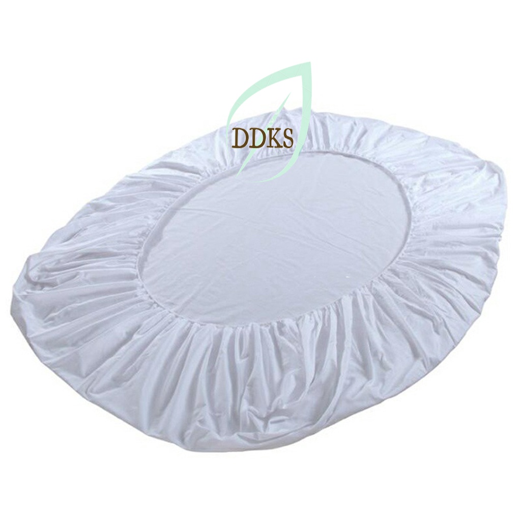 Ga giường khách sạn 5* cao cấp vải cotton cvc trắng trơn đủ size [ Nệm cao từ 5cm - 30cm ] | BigBuy360 - bigbuy360.vn