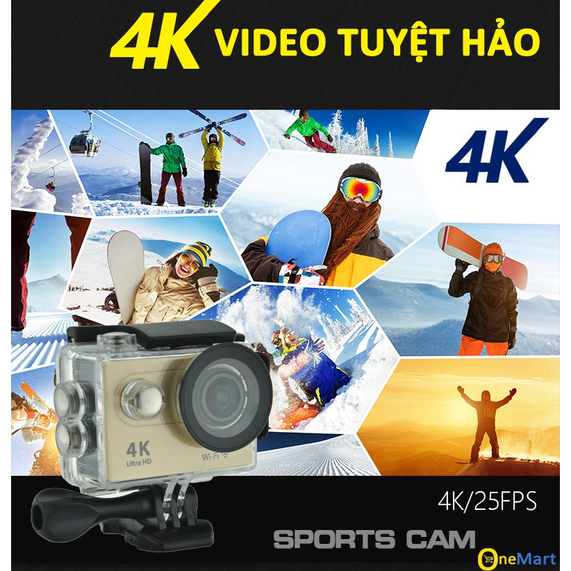 [Mã 159ELSALE hoàn 7% đơn 300K] Camera Hành Trình Eken H9R 4K Ultra HD Wifi Chính Hãng Eken