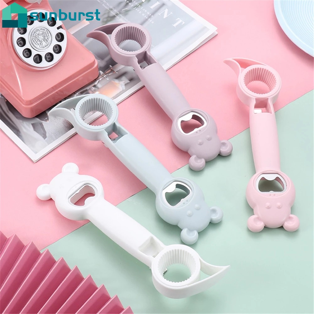 Dụng Cụ Mở Nắp Chai Đa Năng 4 Trong 1