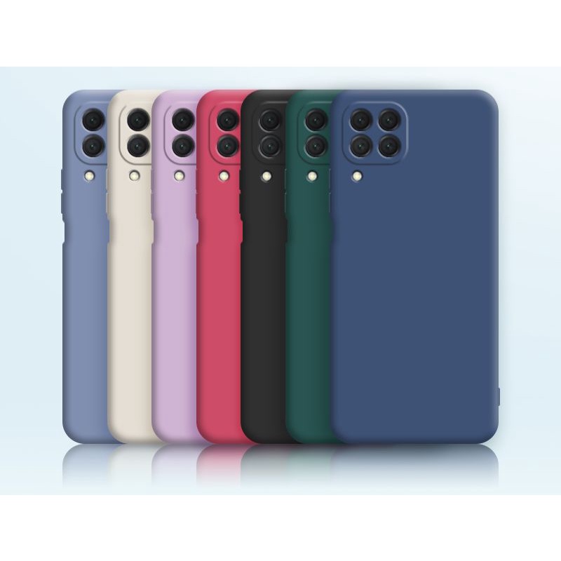 Ốp lưng trơn cạnh Vuông Samsung Galaxy A03,A03s,A22 5G,A22,A11,A01,A7 2018