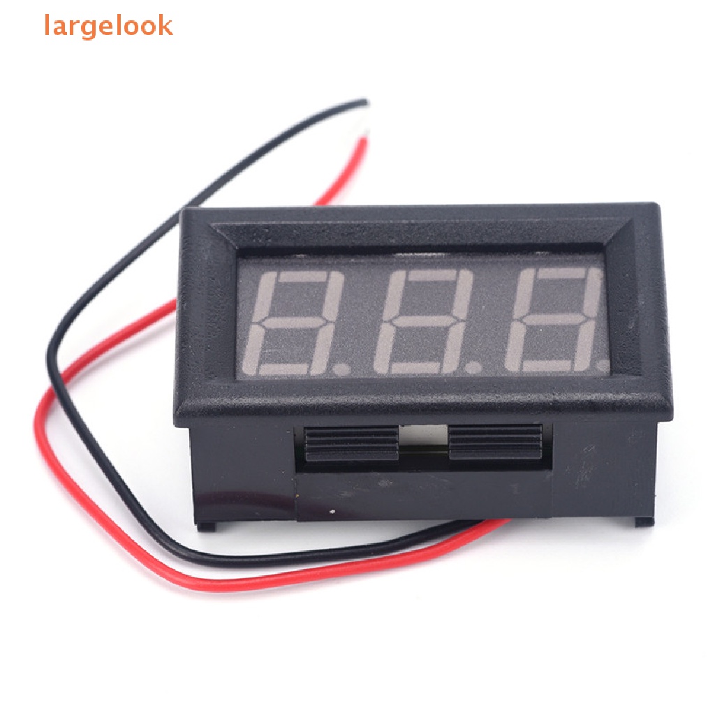 Vôn Kế Điện Tử Mini DC 0-30V Màu Đỏ