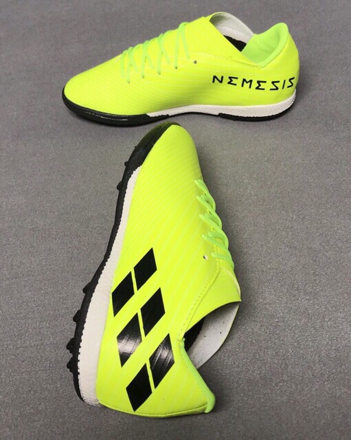 HCM - Freeship - Giày đá bóng Nemeziz 3 sọc dạ quang