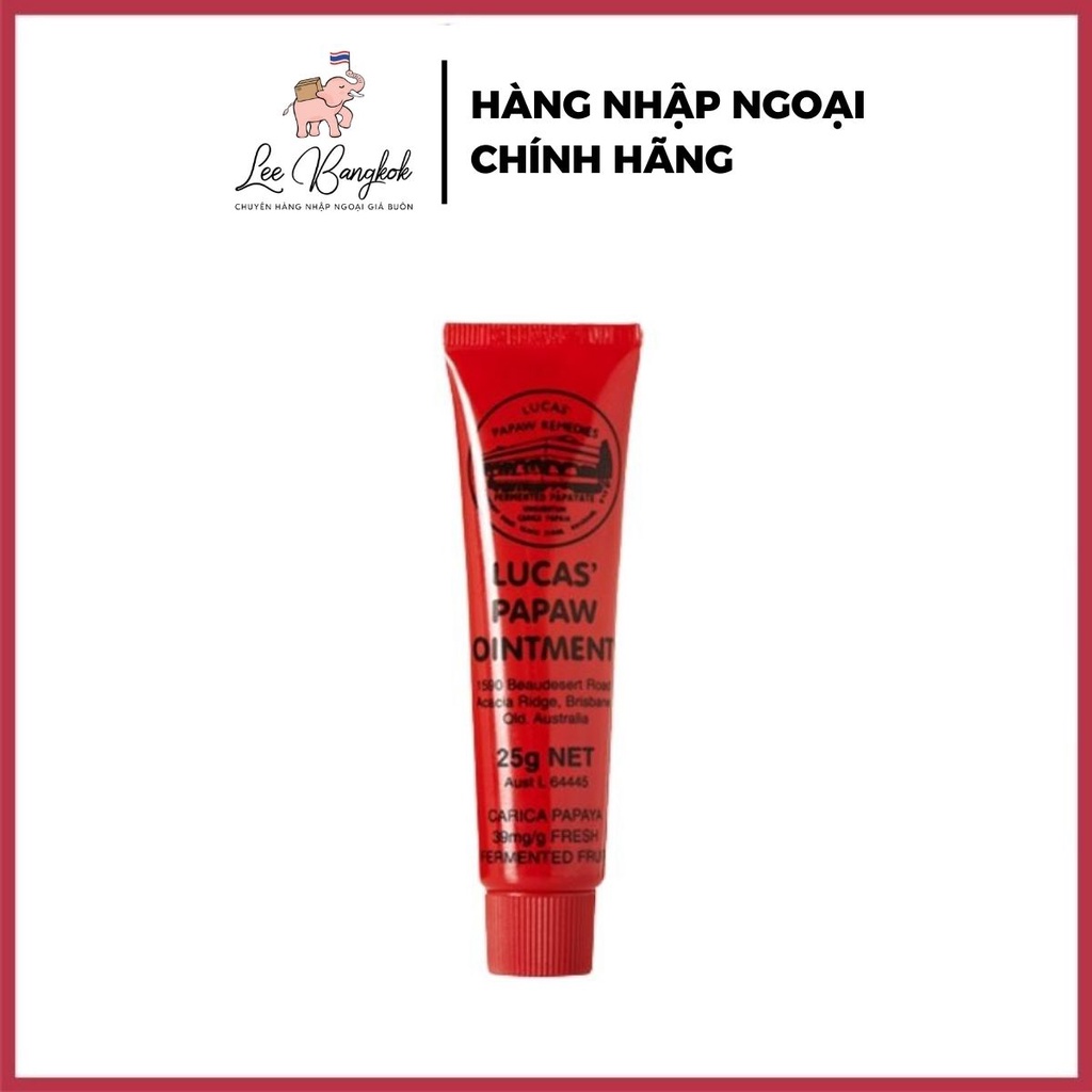 Kem Đu Đủ Đa Năng Bôi Ngoài Da Lucas Papaw Ointment/ Grandpawpaw, Úc (25g/75g) Giúp Mờ Sẹo, Chàm, Nẻ Cho Mọi Lứa Tuổi