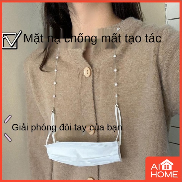 Dây đeo mắt kính chống thất lạc họa tiết trái tim phong cách Hàn Quốc ZYT4