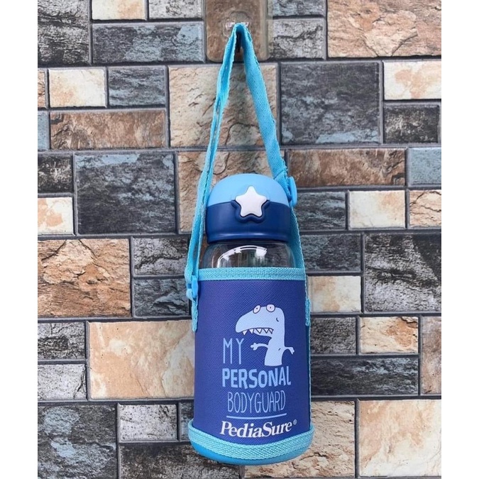 Bình đựng nước trẻ em có ống hút , dây đeo, bình INOCHI nhựa Tritan