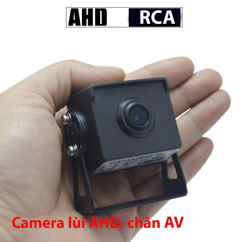 Camera lùi xe tải, chuẩn AHD, độ phân giải HD 720p, điện 12V, theo nghị định 10, dùng cho đầu viettel, navicom