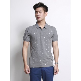 [ARISTINO SALE] ÁO PHÔNG CAO CẤP MÀU XÁM SÁNG ARISTINO APS040S8 GIẢM GIÁ.