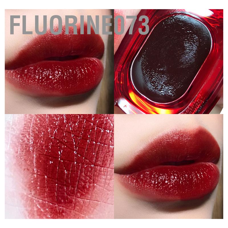 Fluorine073 Son môi bóng lâu trôi Dưỡng chất Colourtay Trang điểm đánh cho các cô gái
