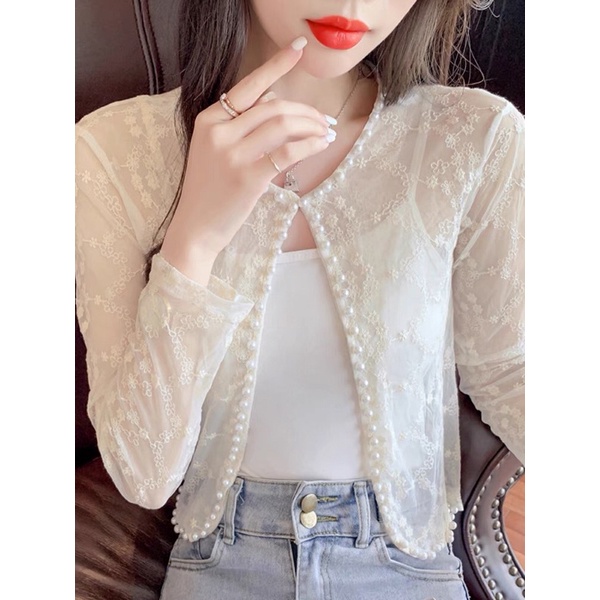 Áo choàng ren mùa hè cho váy, áo cardigan | BigBuy360 - bigbuy360.vn