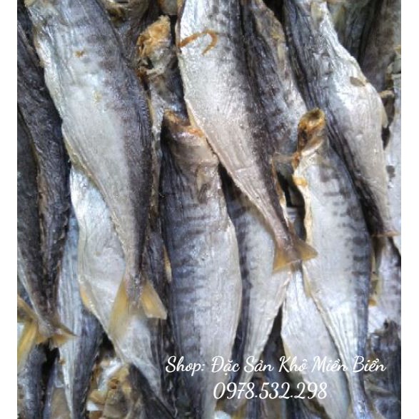 Cá thu khô cả con, Khô cá thu dai ngon loại y hình - 1kg