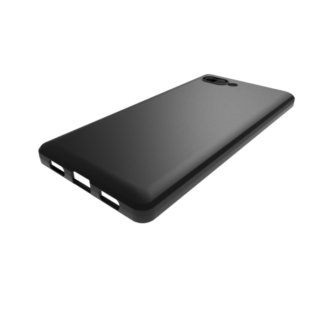 Ốp Lưng Blackberry Key2 Dẻo Màu Đen