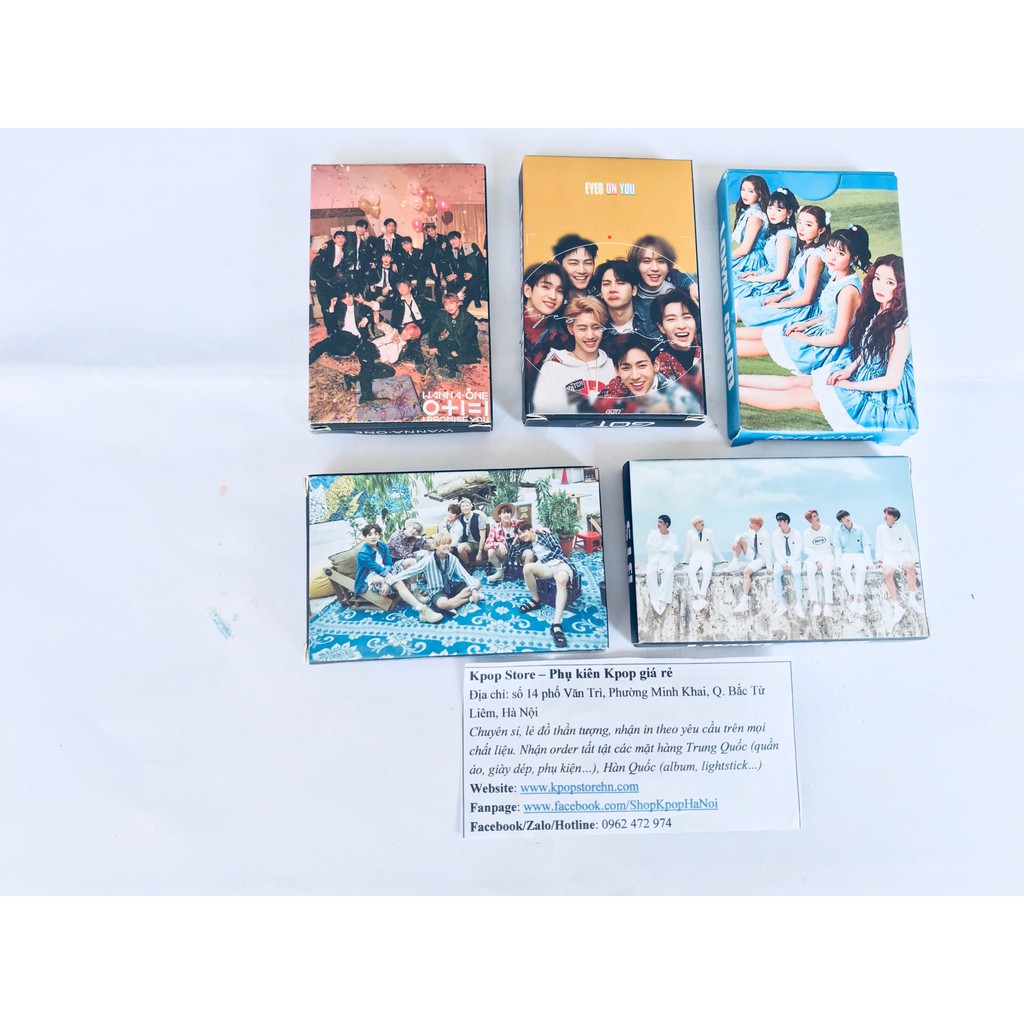 26 mẫu lomo card SUPẸUNIOR RED VELVET NCT SEVENTEEN TWICE EXO TFBOYS BLACKPINK INFINITE flashcard | BigBuy360 - bigbuy360.vn