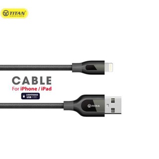Cáp iPhone TITAN  CL31  dây dù 1m