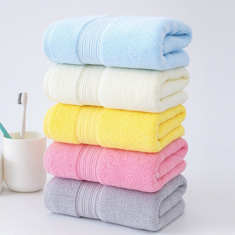Khăn Tắm Sợi Tre  Kích Thước 60x120cm Xuất Dư Mềm Mịn Thấm Nước Kháng Khuẩn Nhiều Màu